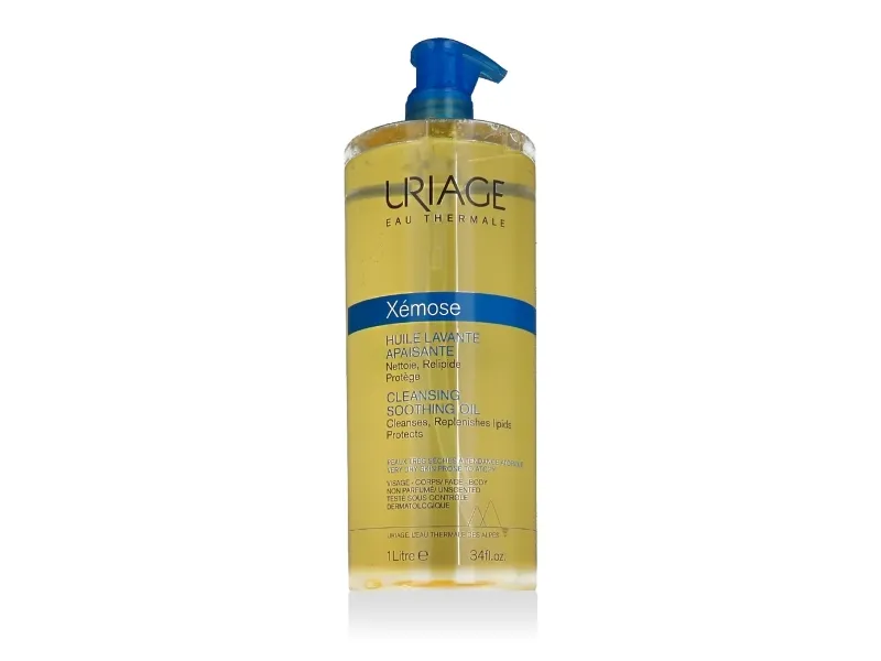 Uriage Xémose rensende/pleieolje til bad 1000 ml