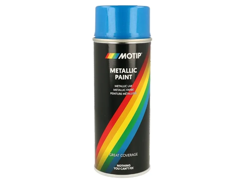 Motip Metallic effekt lak 400ml blå