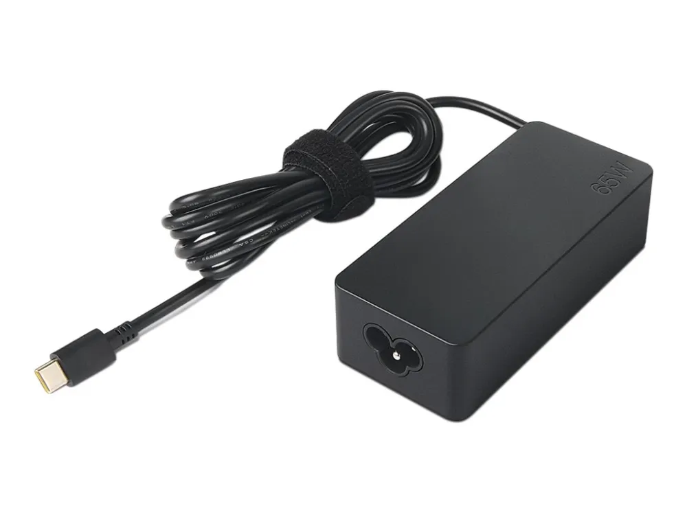 Lenovo 65W Standard AC Adapter (USB Type-C) - Strømadapter - AC 100-240 V - 65 watt - Campus - for ThinkPad T16 Gen 4 21QN