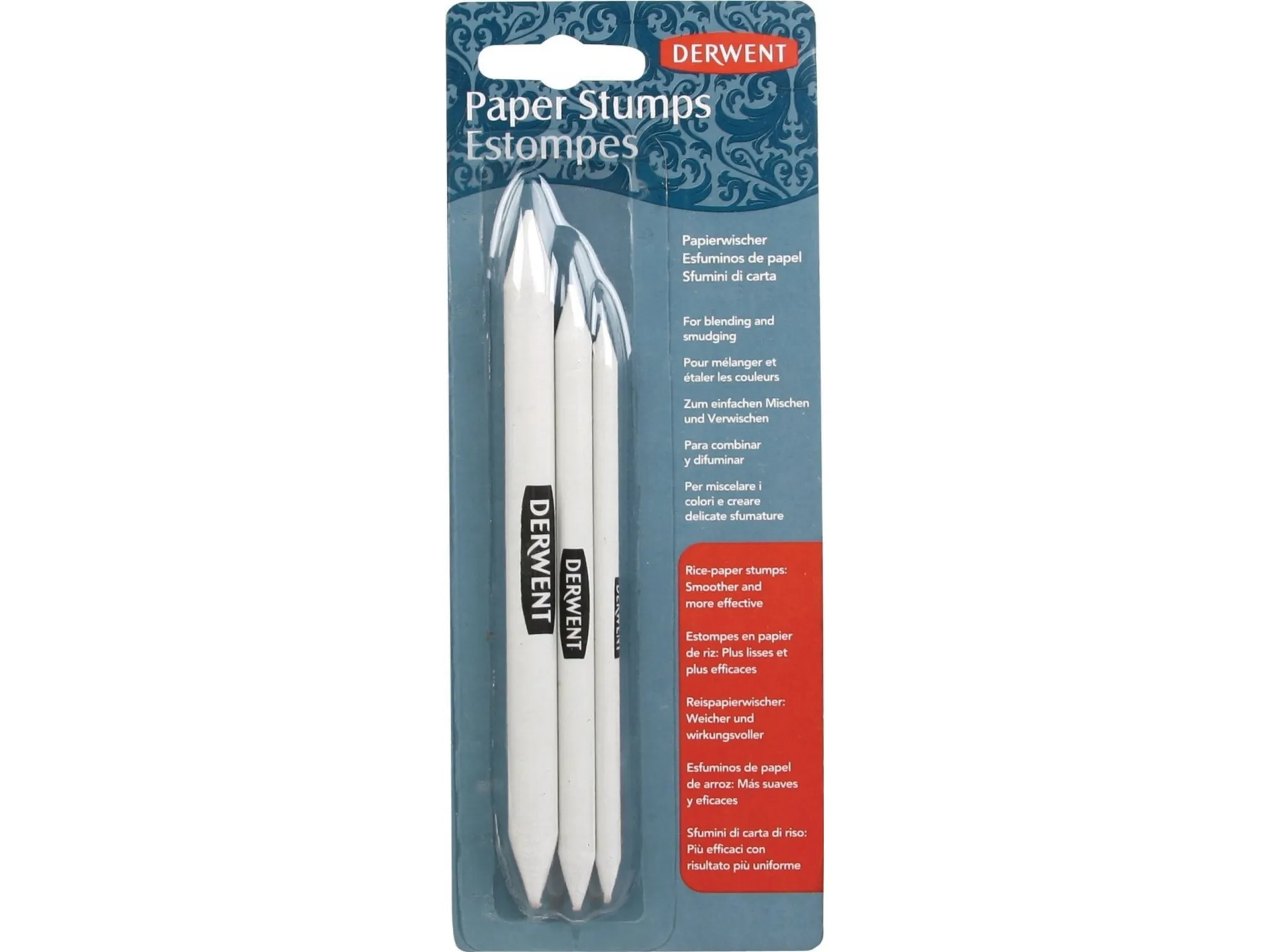 Derwent Paper Stump 3 stk ( tegnestuppe)