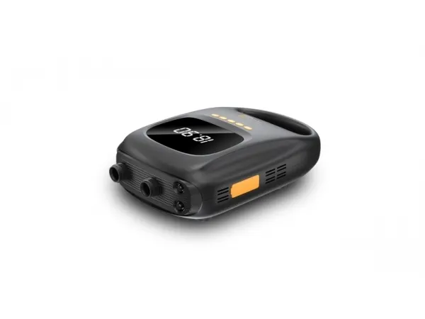 Technaxx TX-266, oppblåsbar, 350 l/min, svart, akrylnitrilbutadienstyren, 0,7 - 20 psi, USB Type-C