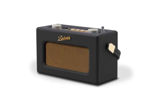 Roberts Radio Revival Uno BT, Bærbar, Analog og digital, DAB, DAB+, FM, Svart, Rotasjon, Utvendig