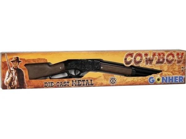 Pulio metallisk cowboygeværstil, 8 skudd