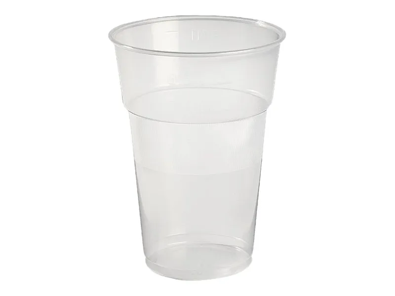 Duni - Ølglass - 63 cl - avhendbar - gjennomsiktig (en pakke 50)