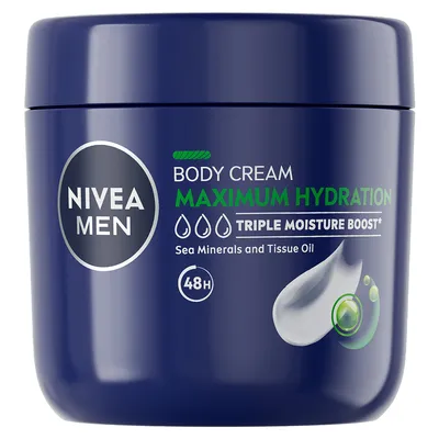 Nivea Men Max Hydration Body Cream 400 ml