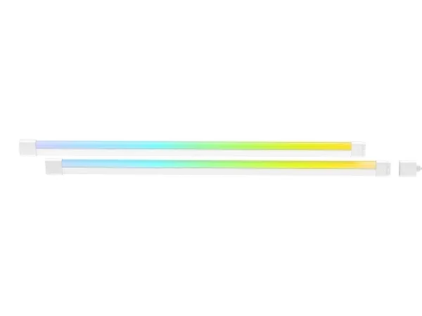 DeepCool EA080, Universell, LED-stripe, Akrylonitril-butadien-styren (ABS), Silikon, Translucent, Hvit, Flerfarget, 3 Pin
