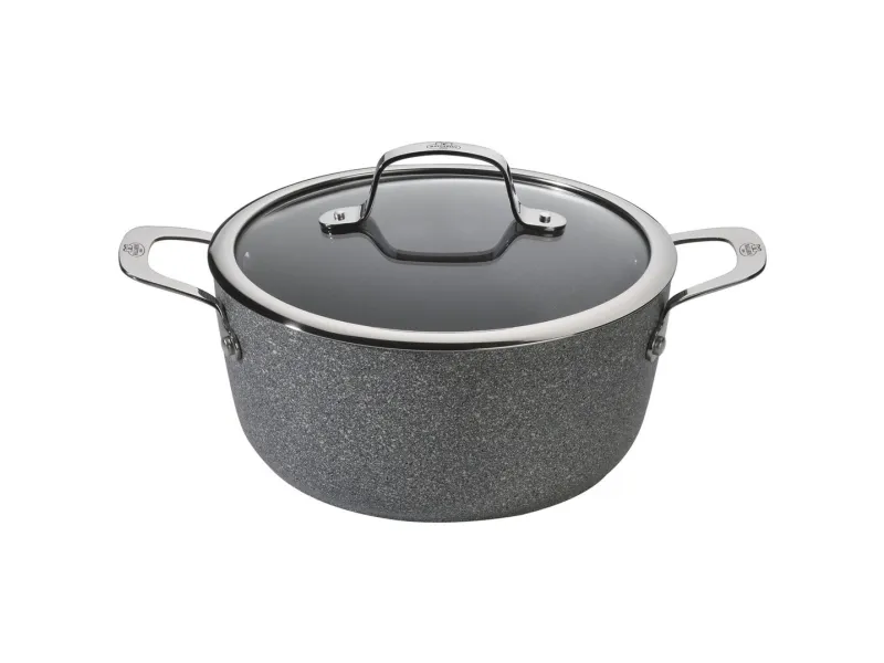 Ballarini Salina Granitium gryte 2,7 liter lokk