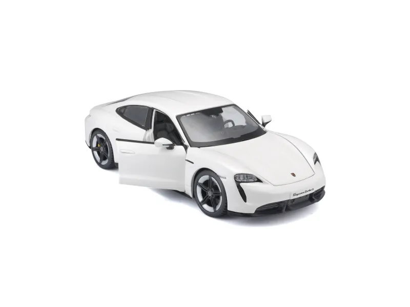 BBURAGO Porsche Taycan Turbo S 1:24, Bybil, Montert på forhånd, 1:24, Porsche Taycan Turbo S, Alle kjønn, Metall, Plast