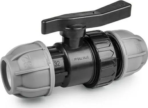 BRADAS VENTIL FOR PE-RØR 25 mm / 25 mm