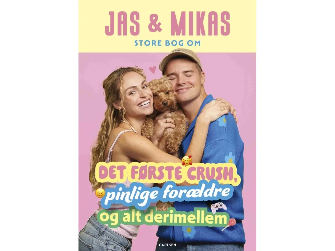 Jas & Mikas store bok om første crush, pinlige foreldre og alt imellom | Mika Lind Schultz  Jasmin Lind Schultz  Alexander Grevy  Caroline Kiær