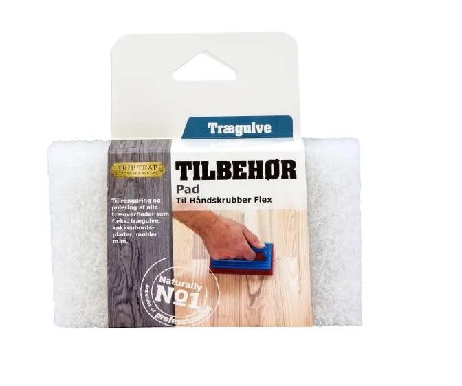 TRIP TRAP Pad hvid til Håndskrubber Flex