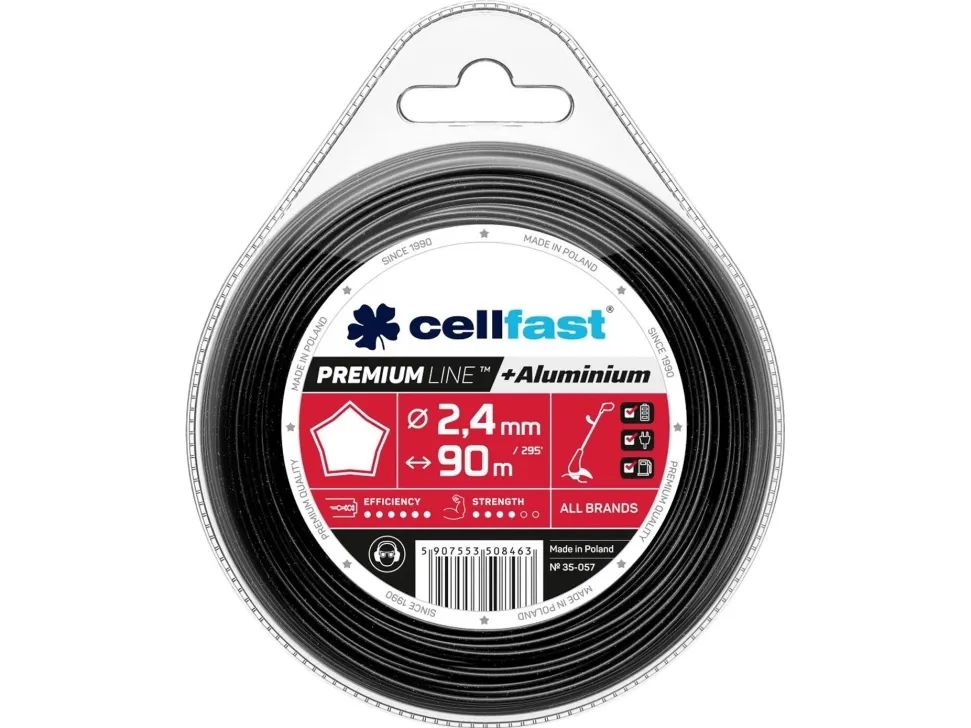 Cellfast Premium 2,4 mm 90 m diameter vene cellfast, stjerne (35-057)