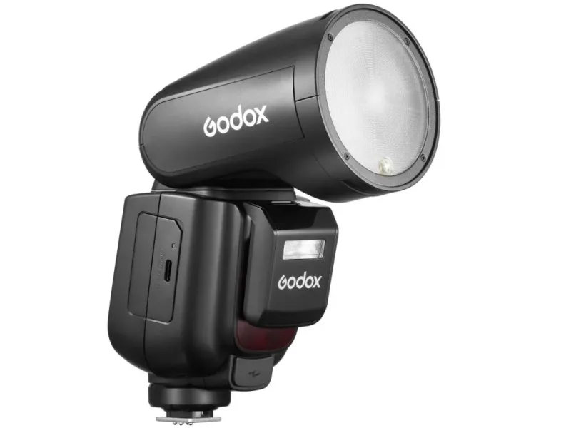 Godox V1Pro, 1,5 s, Trådløse forbindelser, 32 kanaler, Videoopptakerblits