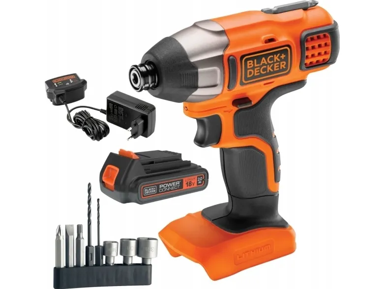 Black+Decker ZAKRETARKA UDAR. 18V BDCIM18D1A slagbor 115Nm 1x2,0Ah