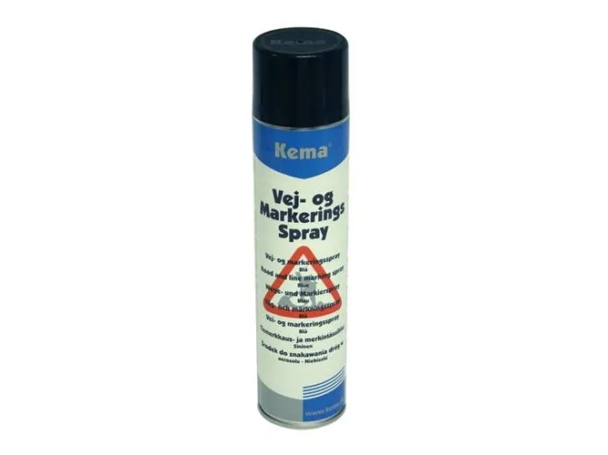 Vej-og markeringsspray 600ml blå