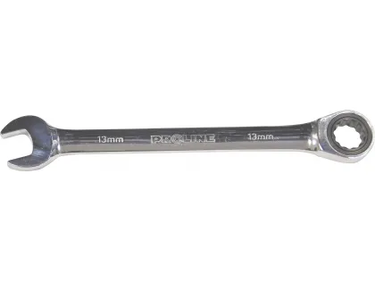 Kombinasjonsnøkkel med skralle Cr-V 19 mm Proline „hd“