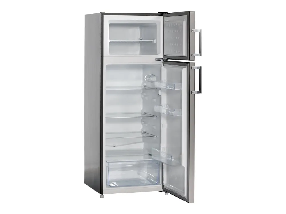 Scandomestic Standard CBF211XD - Kjøleskap/fryser - toppfryser - bredde: 54 cm - dybde: 55.1 cm - høyde: 142.8 cm - 211 liter - Klasse D