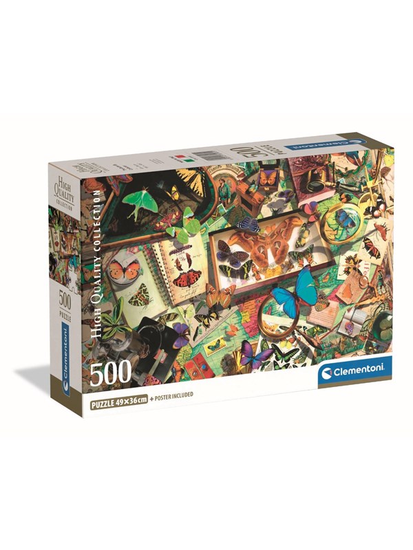 Clementoni Puzzle The Butterfly Collector 500 pcs. Gulv
