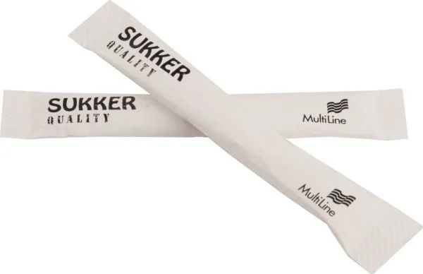Sukker Hvid Stick Quality 3 gr,1000 stk/krt
