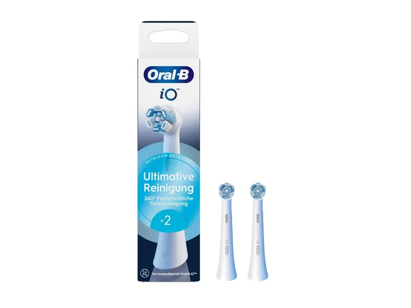 Tannbørste Oral-B iO Ultimate rengjøringsbørstehoder (2 pakker)