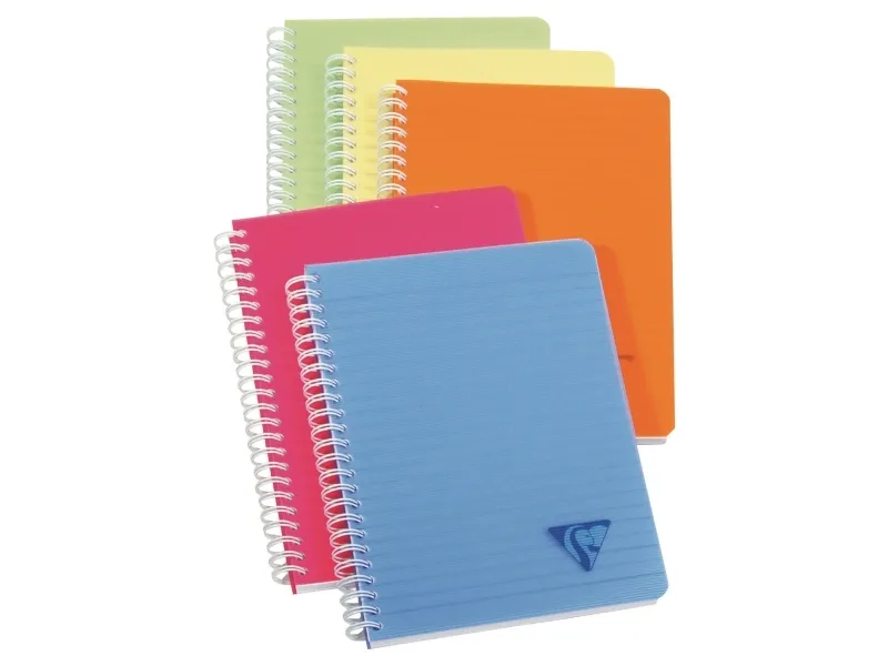 Notesbog Clairefontaine Linicolor A5 linjeret