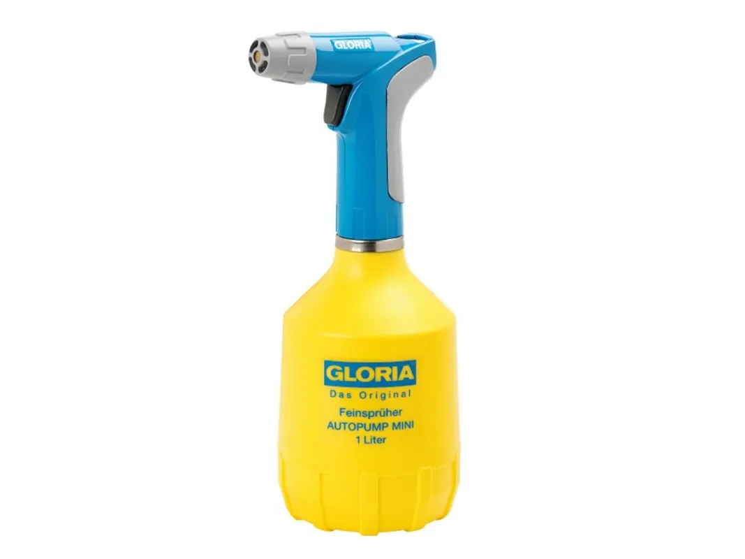 GLORIA AutoPump Mini, Blå, Gult, 1 l, Plast, 1 stykker, 1,1 l
