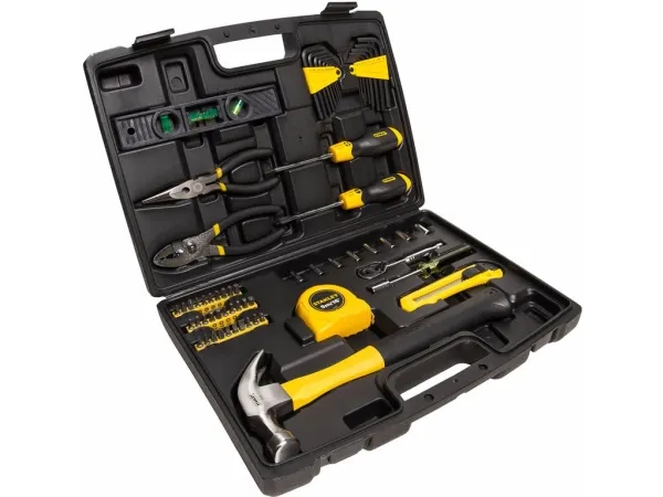 Stanley STMT0-94248, Sort, Metallisk, 65 verktøy