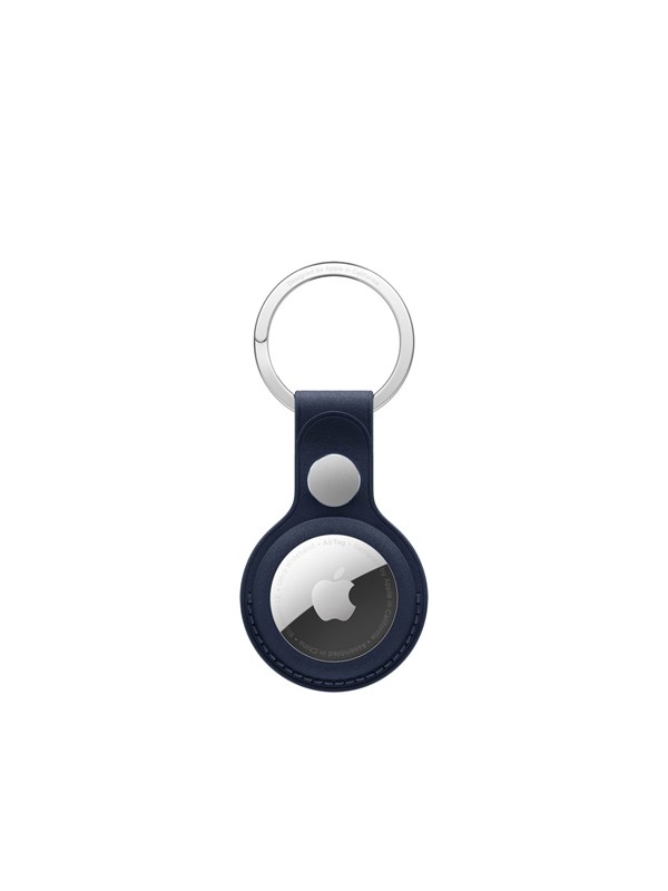 Apple AirTag FineWoven Key Ring - Deep Blue