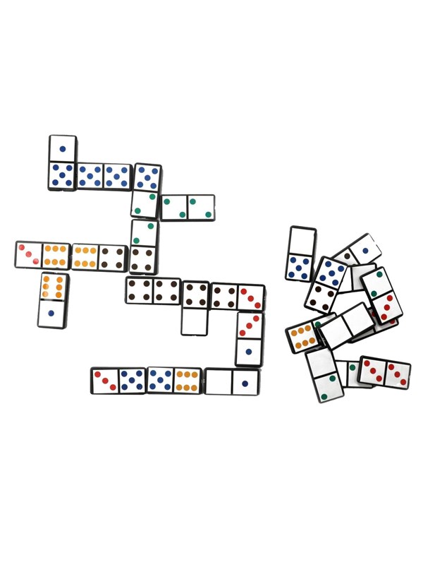 Toi-Toys Domino game on Numbers or Color