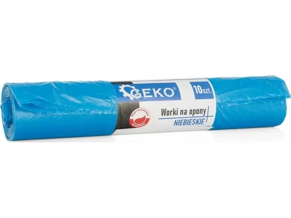 Geko dekkposer 100x100 blå - rull 10 stk (30)