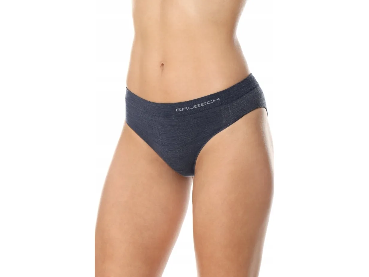 Brubeck HI10070 Hipstere for kvinner COMFORT WOOL mørke jeans M