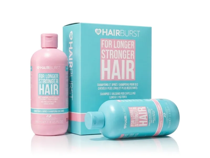 Hairburst Hair Growth Shampoo and Conditioner Set for Women - Vegan Anti Hair Loss and Thinning Hair Treatment - Healthy Hair Growth Boost - Grow Gorgeous Longer Hair - Hair Thickening Products