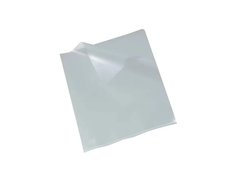Plastomslag, Bantex transparent 80µm, 210x297mm, plastik pakke a 100 stk