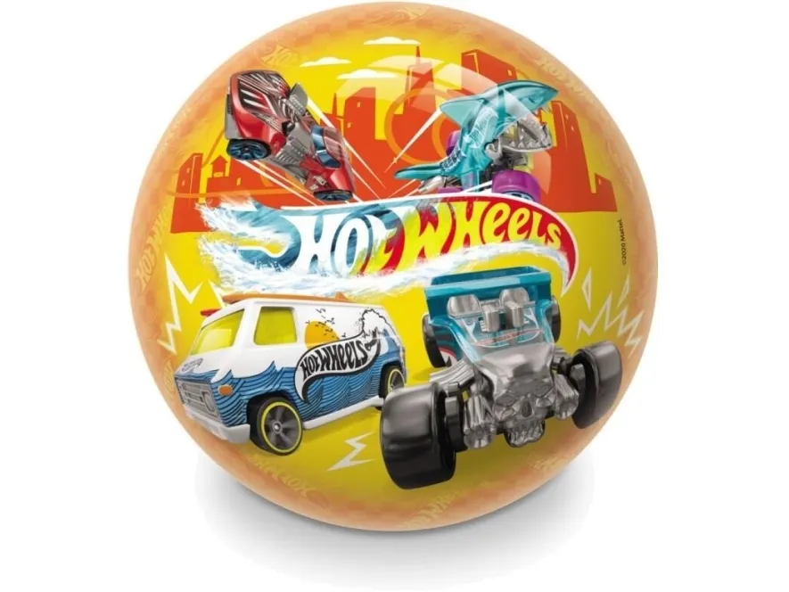 Mondo grå gummiball 23 cm - Hot Wheels Bio Ball