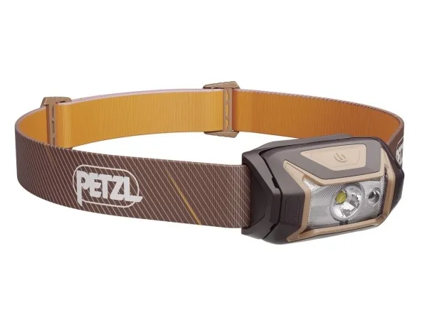 Petzl Tikka, Hodebåndslommelykt, Brun, Knapper, IPX4, LED, 1 lamper