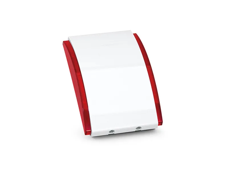 Satel SPW-220 R, Kablet sirene, Innendørs, II, 120 dB, Rød, Hvit, -10 - 55 °C