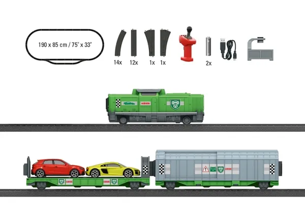 Märklin 29347, HO (1:87), 3 År, Batterier påkrevd