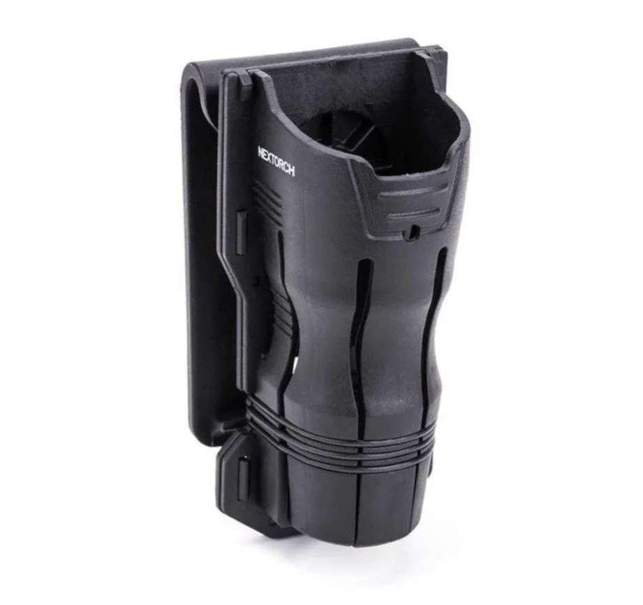 NEXTORCH lommelyktfeste i plast V6 roterbart passer til C3+C4 lommelykter 27-30 mm diameter