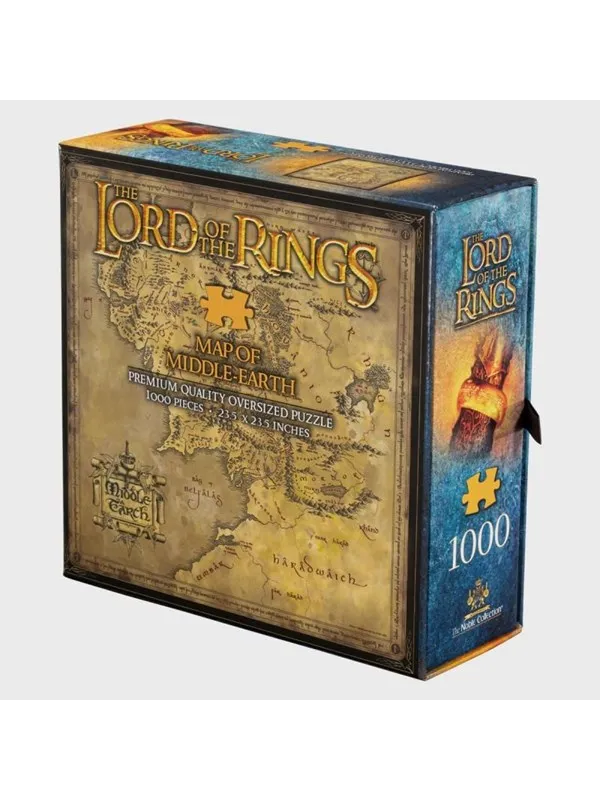 Noble The Lord of the Rings: Map of Middle-Earth Gulv