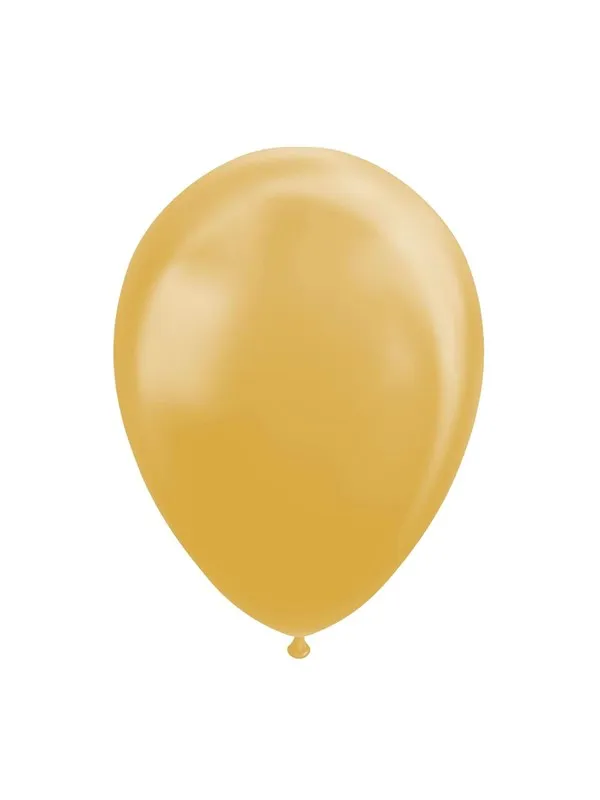 Globos Balloons Metallic Gold 30cm 10pcs.