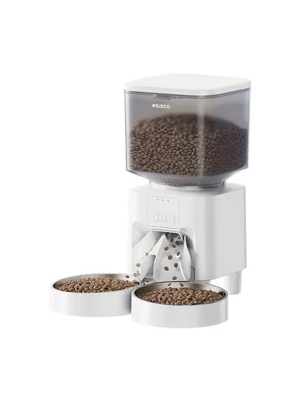 Rojeco 4.5L Automatic Pet Feeder WiFi Version Dou