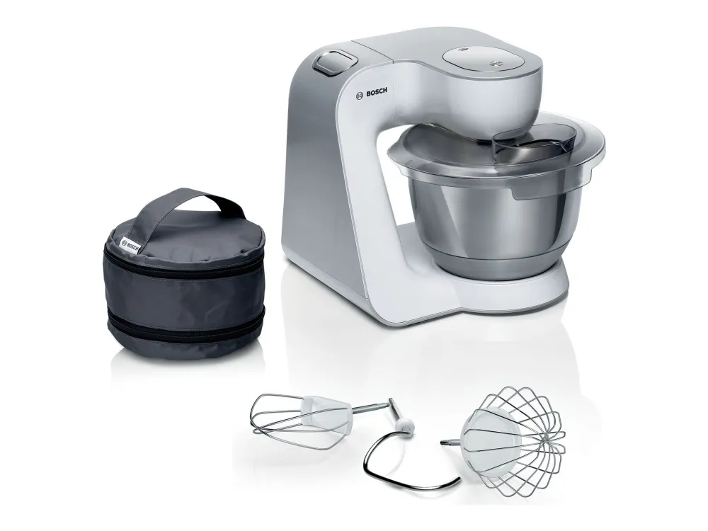 Bosch Serie 4 MUM58200 - Kjøkkenmaskin - 1000 W - sølv/hvit