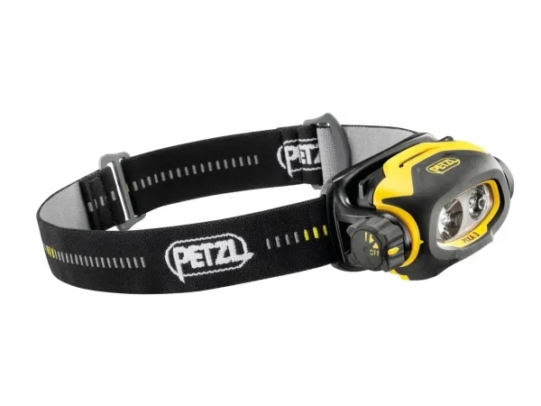 Petzl Pixa 3, Hodebåndslommelykt, Sort, Gult, IP67, 100 lm, AA, 160 g