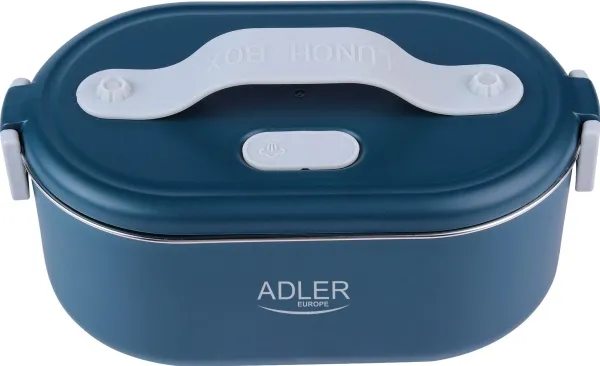 Adler matboks - oppvarmet - metall (AD 4505 blue)