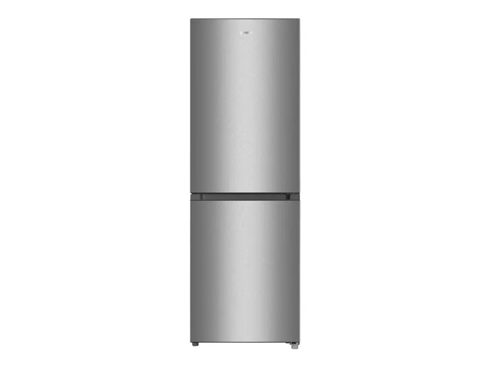 Gorenje G200 RK416EPS4 - Kjøleskap/fryser - bunnfryser - bredde: 55.4 cm - dybde: 55.8 cm - høyde: 161.3 cm - 230 liter - Klasse E - grå