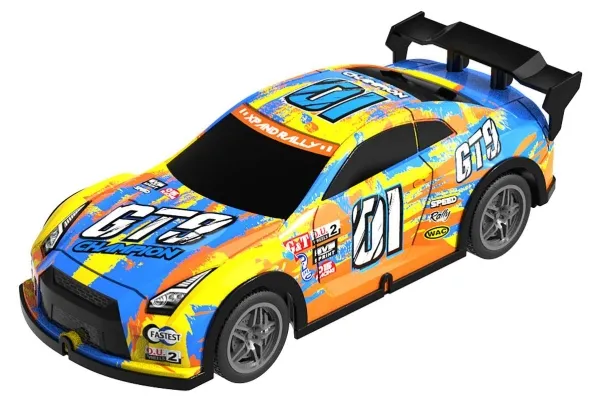 Champion GT9 w/light R/C 1:22, 2,4GHz, yellow/blue