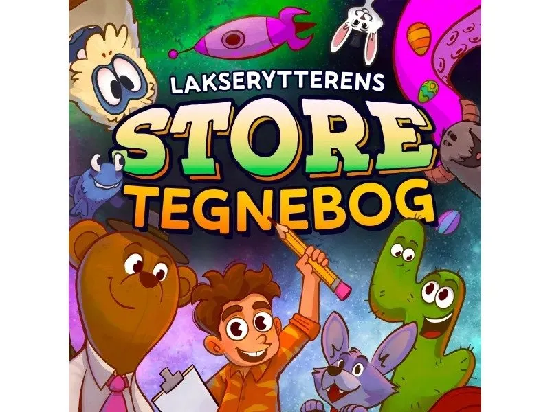 Lakse­r­ytterens STOR lommebok | Lakse­rytter’n | Språk: Dansk