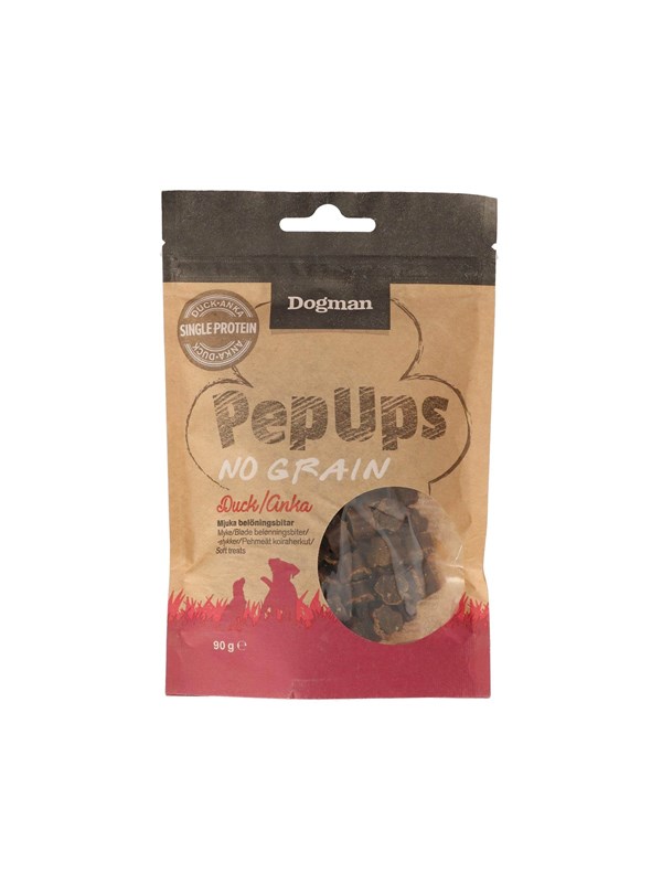 Dogman Pep Ups No Grain anka 90g