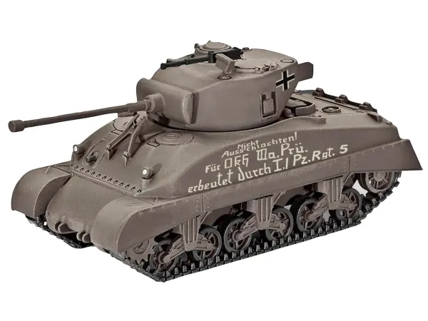 Sherman M4A1 modellsett 1:72