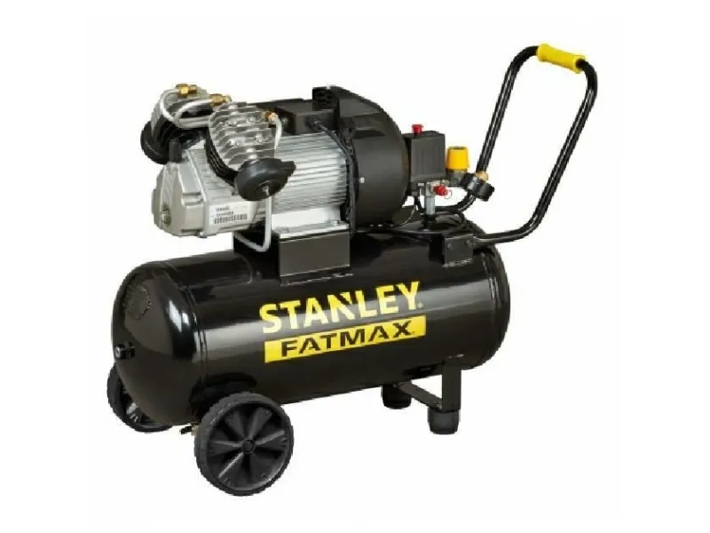 STANLEY oljefri kompressor 50L FMXCM0083E DV2 FATMAX svart 400/10/50 + lakksett